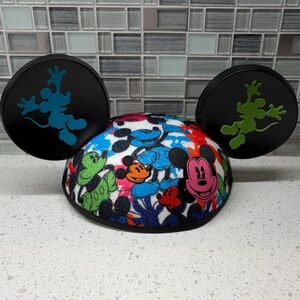 Disney Collectible Colorful Mickey Mouse Ears Hat Cap